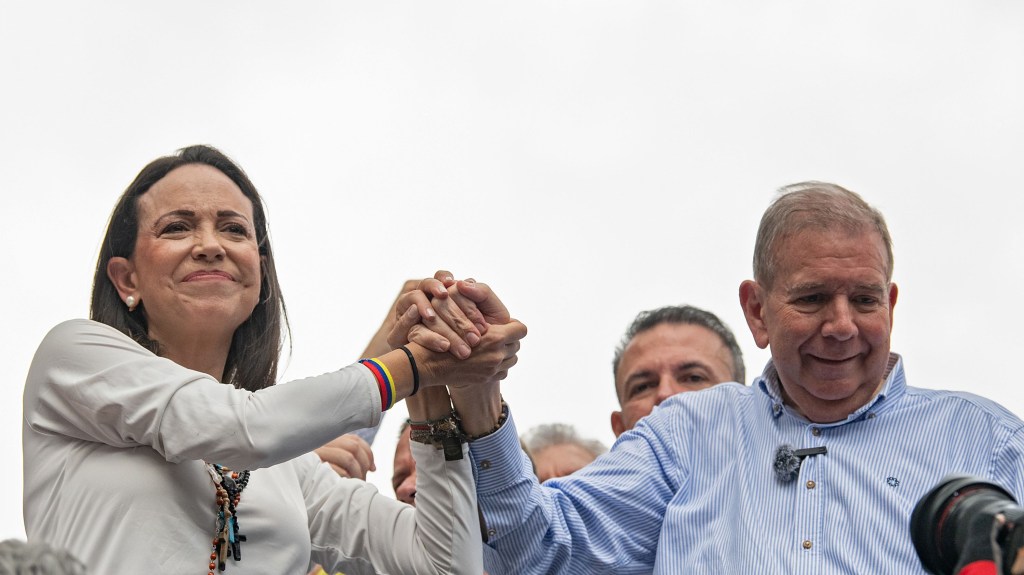 Edmundo González se muestra en redes tras ausentarse en la marcha