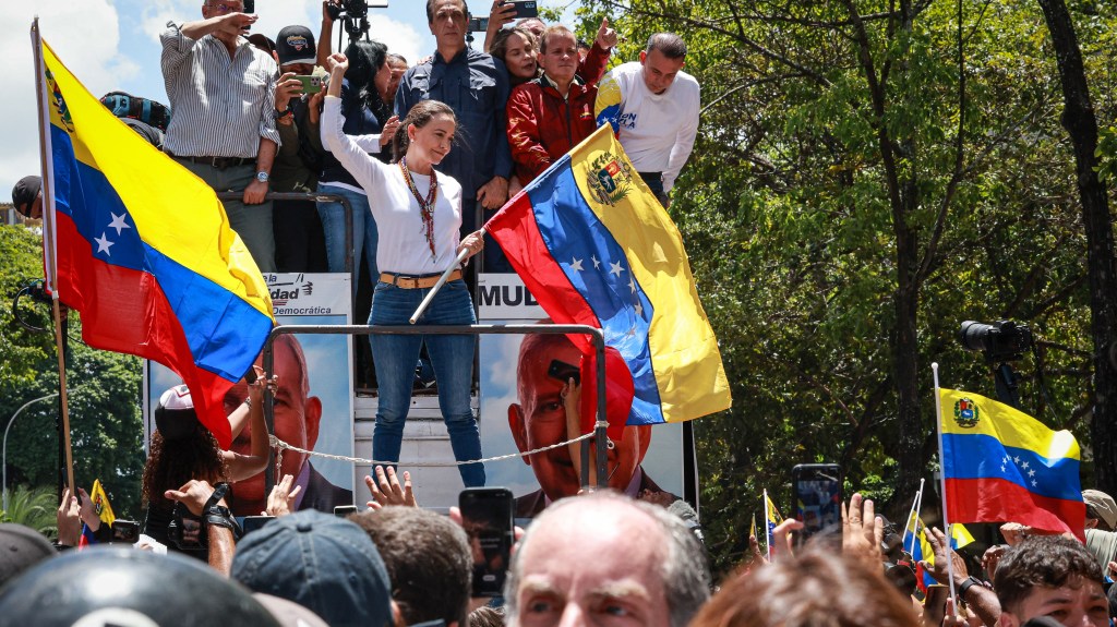 “Nosotros demostramos la victoria de Edmundo González”, dijo María Corina Machado