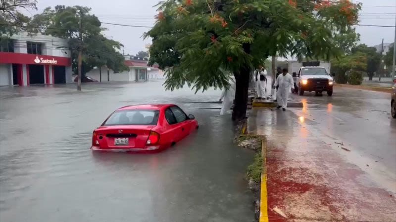 Mira la llegada de Helene a México como tormenta tropical