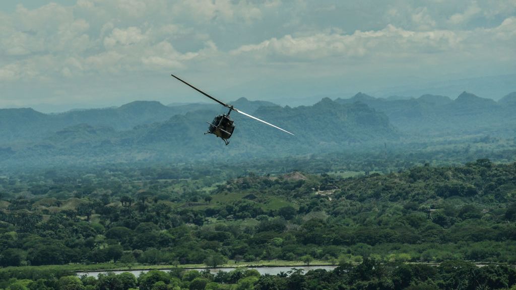 Accidente en helicóptero deja 8 muertos de la Fuerza Aérea en Colombia