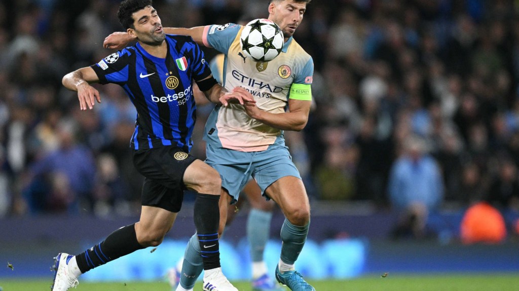 Manchester City empata sin goles con el Inter en la Champions League