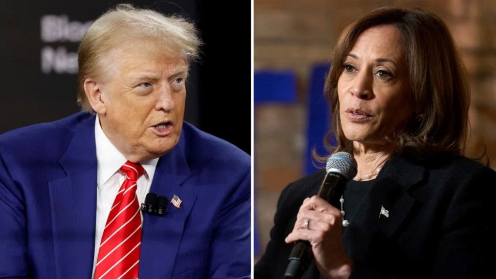 Trump y Harris enfrentan preguntas difíciles en la recta final hacia las elecciones