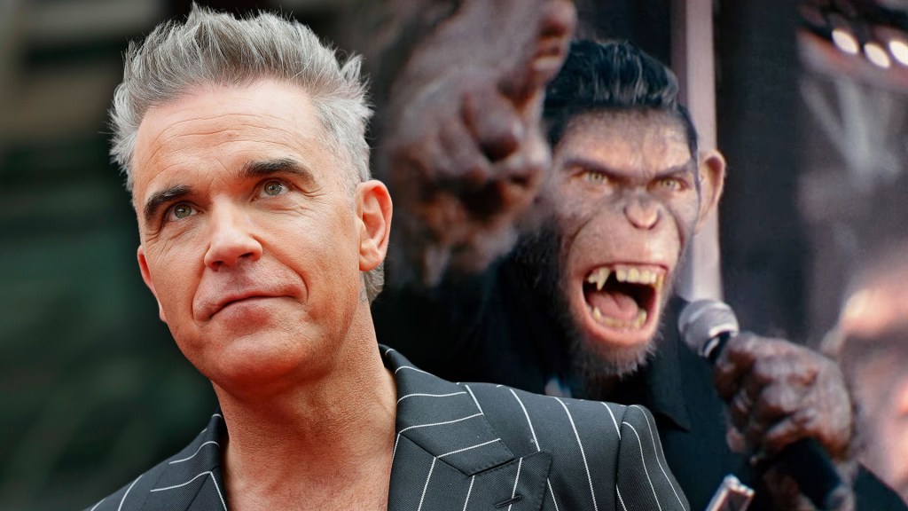 Un mono representará a Robbie Williams en la película “Better Man”