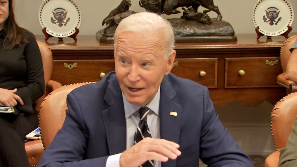 Biden: “Si están bajo orden de evacuación, ya deberían de haber evacuado. Es cuestión de vida o muerte”