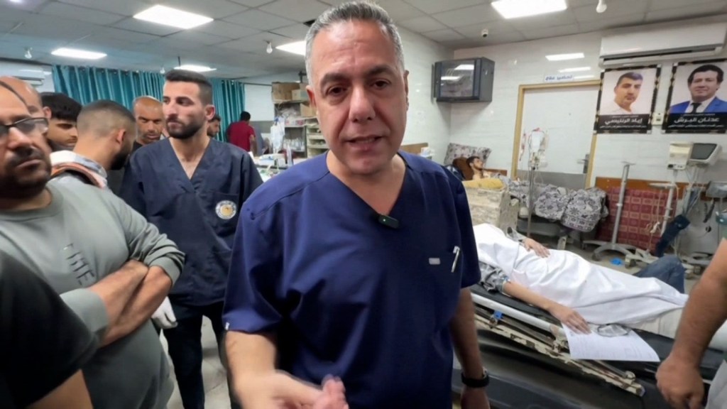 Doctor dice que está “atestiguando una verdadera masacre” en el norte de Gaza