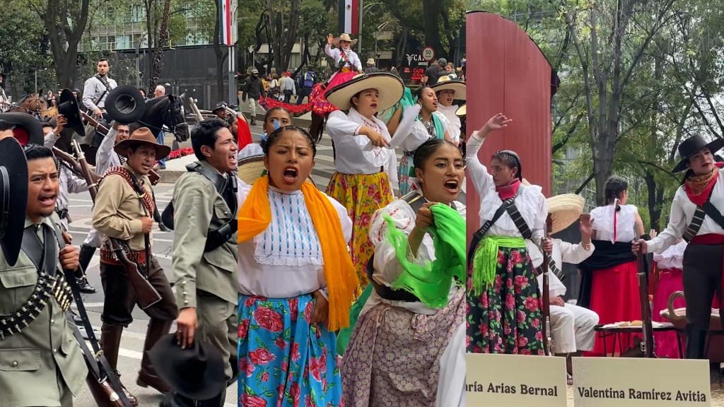 Así se vivió el desfile por la Revolución mexicana en la Ciudad de México