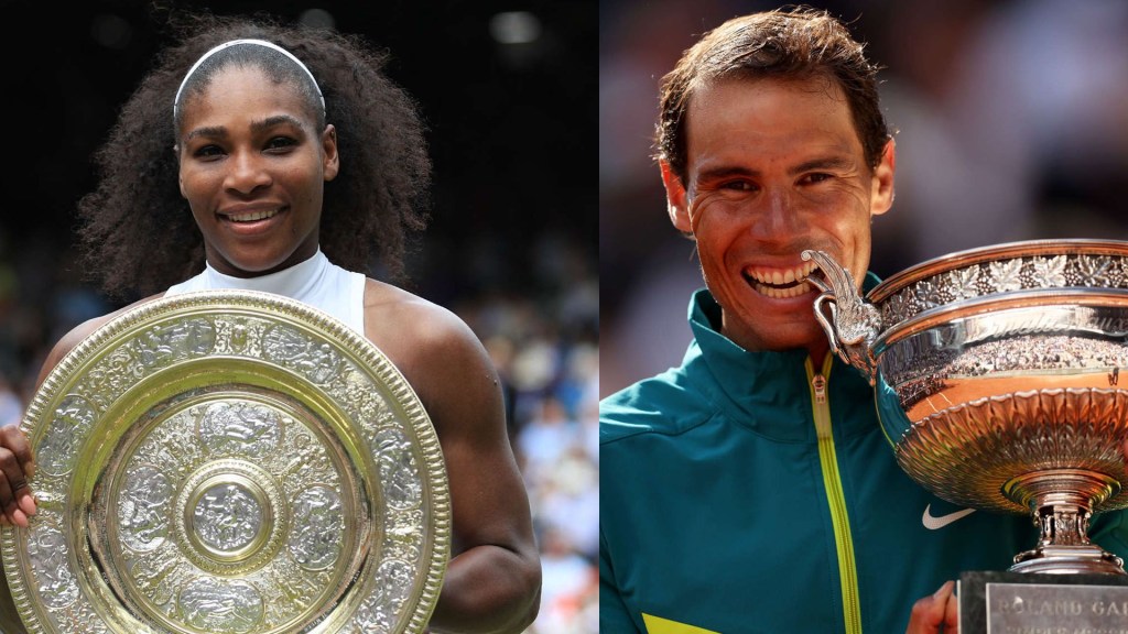 Serena Williams homenajea a Rafael Nadal tras su retiro