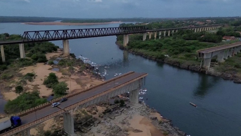 Colapso de puente en Brasil deja al menos 3 muertos y 14 personas desaparecidas