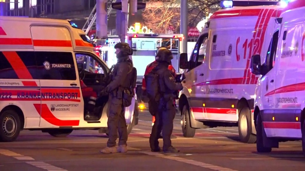 Un video muestra el lugar del atropello en un mercado navideño en Alemania