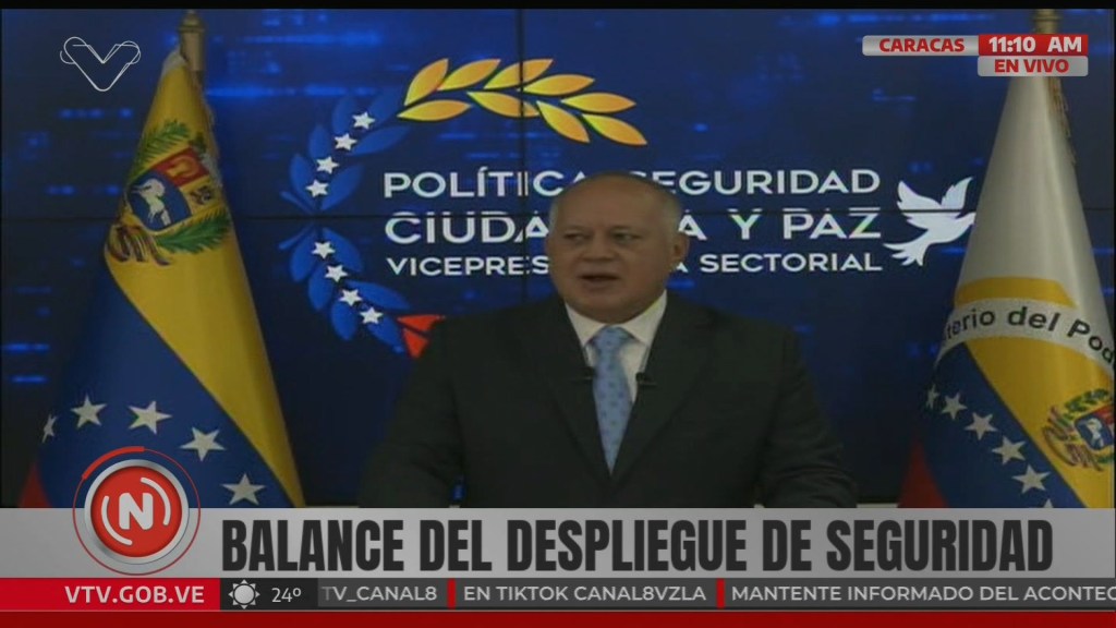 “Nadie los está invitando”: Diosdado Cabello amenaza con detener a exmandatarios que acompañen a González a Venezuela